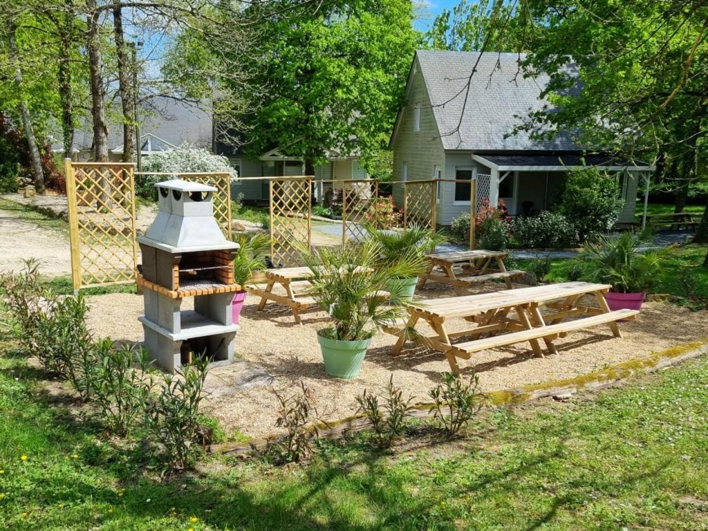 Les Chalets De Saumur, Piscine & Parc Boise, 100M Du Cadrenoir Luaran gambar
